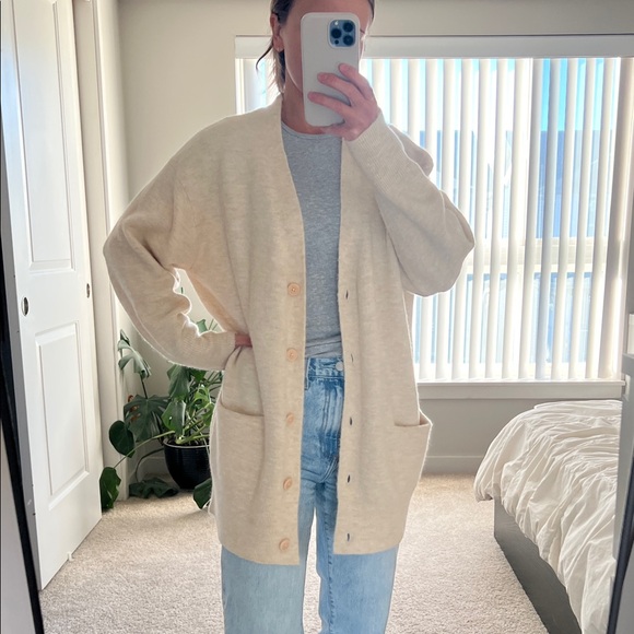 Aritzia Wilfred Oversized Cardigan - Picture 1 of 4